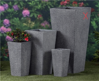 Square flower pot